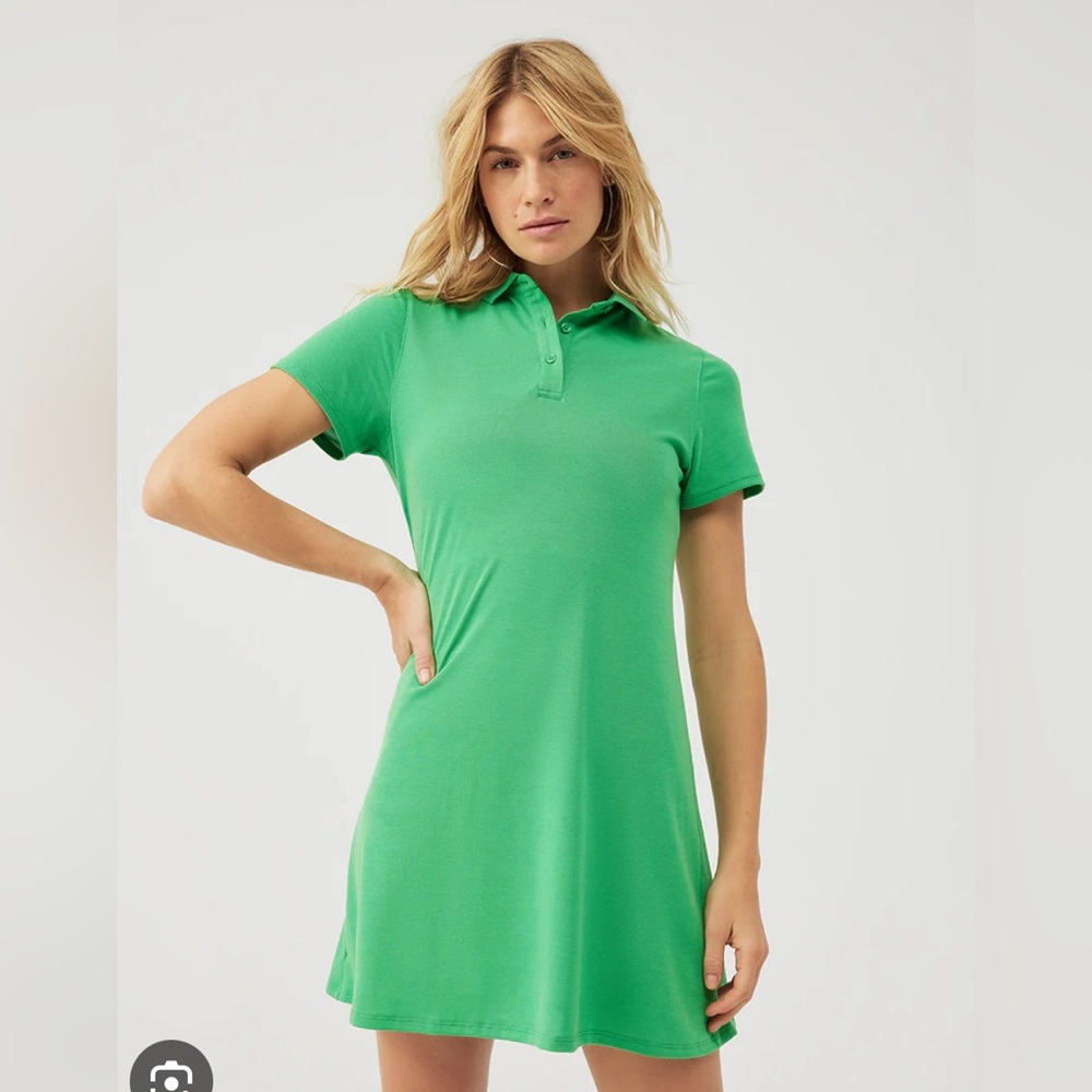 Outdoor Voices Birdie Polo Dress